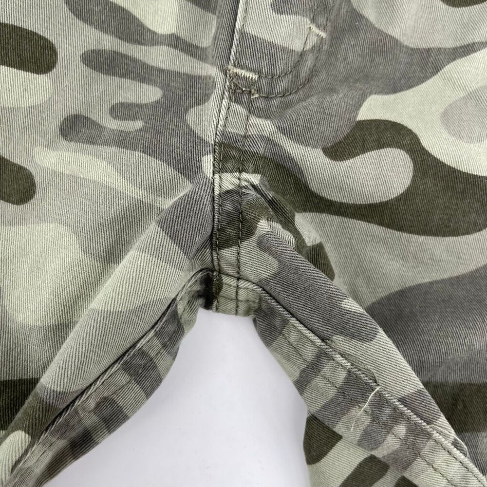 Kids Headquarters Boys Camo Jogger Pants 18M Green Camouflage Cotton Pull On - Picture 4 of 10